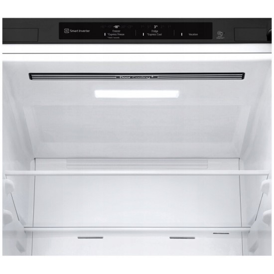LG GBV3100EEP Ψυγειοκαταψύκτης 344lt Total NoFrost Μαύρος,Multi Air Flow,Linear Cooling ,Door Cooling 
