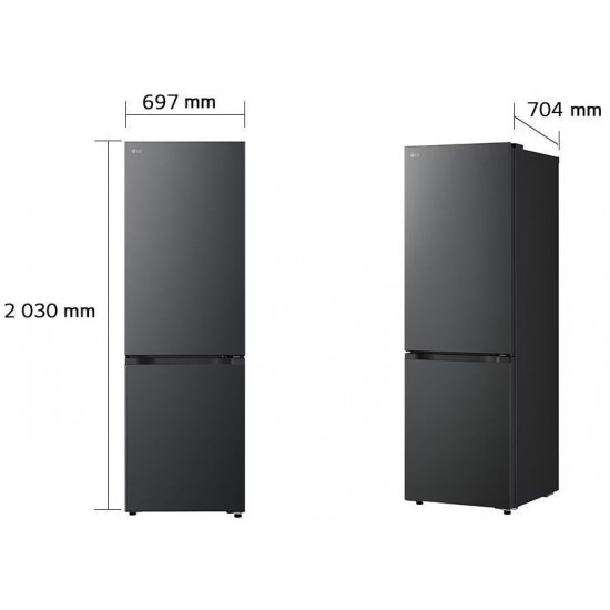 LG GBBW726DEV Ψυγειοκαταψύκτης 465lt Full No Frost Υ203xΠ69.7xΒ70.4cm Μαύρος,DoorCooling+ Multi Air Flow,LG ThinQ,,AI Saving Mode,AI Fresh LG GBBW726DEV Ψυγειοκαταψύκτης 465lt Full No Frost Υ203xΠ69.7xΒ70.4cm Μαύρος,DoorCooling+ Multi Air Flow,LG ThinQ,,AI Saving Mode,AI Fresh