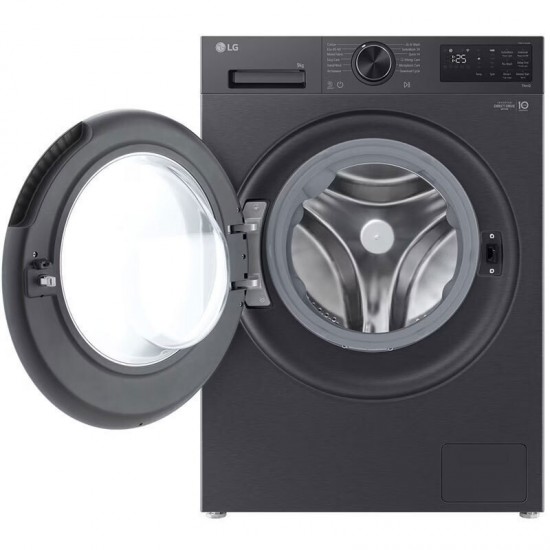 LG F2X50S9TBB Πλυντήριο 9kg 1200 Στροφών,(M)Inverter DirectDrive, AI Wash,TurboWash 39: Γρήγορο 14': ,AI DD™,LG ThinQ™ , Ανθρακί (Ματ) LG F2X50S9TBB Πλυντήριο 9kg 1200 Στροφών,(M)Inverter DirectDrive, AI Wash,TurboWash 39: Γρήγορο 14': ,AI DD™,LG ThinQ™ , Ανθρακί (Ματ)