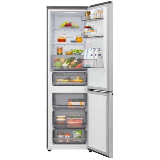 LG GBBSJ11DPY Ψυγειοκαταψύκτης 333lt, INOX,Total NoFrost, Wifi, D (Υ186xΠ59,7xΒ67,4εκ) NaturalFRESH™LinearCooling™DoorCooling+™Multi AirFlow