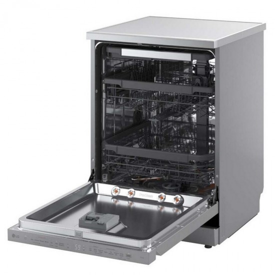 LG DF375HVS Πλυντήριο Πιάτων 60cm ,14 Σερβίτσια 60cm με Wi-Fi Inox ,QuadWash με 4 βραχίονες ψεκασμού, EasyRack Plus + 3ο ράφι,Τεχνολογία TrueSteam LG DF375HVS Πλυντήριο Πιάτων 60cm ,14 Σερβίτσια 60cm με Wi-Fi Inox ,QuadWash με 4 βραχίονες ψεκασμού, EasyRack Plus + 3ο ράφι,Τεχνολογία TrueSteam