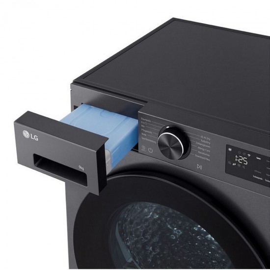 LG RHX5009NBBLΜαύρο Στεγνωτήριο 9kg ,AI DUAL Inverter™ AI.TurboDry ,AI Dry™,Allergy Care ,Smart Pairing™,LG ThinQ™ LG RHX5009NBBLΜαύρο Στεγνωτήριο 9kg ,AI DUAL Inverter™ AI.TurboDry ,AI Dry™,Allergy Care ,Smart Pairing™,LG ThinQ™