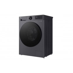 LG F2X50S9TBB Πλυντήριο 9kg 1200 Στροφών,(M)Inverter DirectDrive, AI Wash,TurboWash 39: Γρήγορο 14':  ,AI DD™,LG ThinQ™ , Ανθρακί (Ματ)