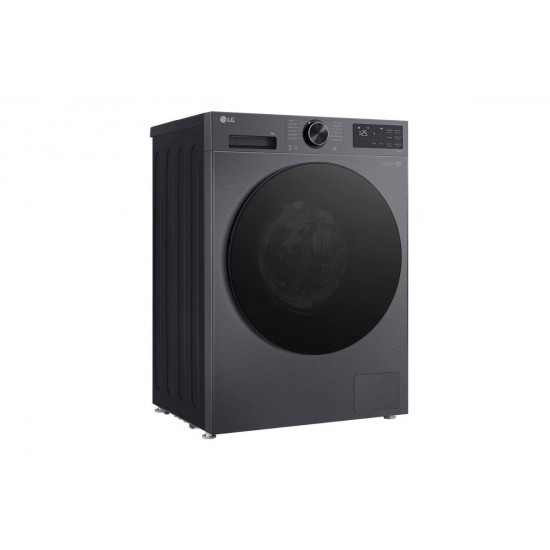 LG F2X50S9TBB Πλυντήριο 9kg 1200 Στροφών,(M)Inverter DirectDrive, AI Wash,TurboWash 39: Γρήγορο 14': ,AI DD™,LG ThinQ™ , Ανθρακί (Ματ) LG F2X50S9TBB Πλυντήριο 9kg 1200 Στροφών,(M)Inverter DirectDrive, AI Wash,TurboWash 39: Γρήγορο 14': ,AI DD™,LG ThinQ™ , Ανθρακί (Ματ)