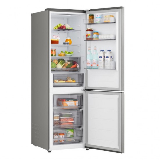 LG GBBSJ11DPY Ψυγειοκαταψύκτης 333lt, INOX,Total NoFrost, Wifi, D (Υ186xΠ59,7xΒ67,4εκ) NaturalFRESH™LinearCooling™DoorCooling+™Multi AirFlow