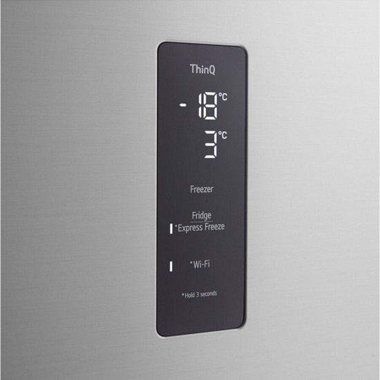 LG GTBV61PYBQD Δίπορτο Ψυγείο 612lt Full No Frost (Ε) Υ186xΠ83.1xΒ74.1cm INOX ,DoorCooling+™, Multi Air Flow , Fresh 0 Zone ,ThinQ™ / Smart Diagnosis / Wifi, LINEAR Cooling LG GTBV61PYBQD Δίπορτο Ψυγείο 612lt Full No Frost (Ε) Υ186xΠ83.1xΒ74.1cm INOX ,DoorCooling+™, Multi Air Flow , Fresh 0 Zone ,ThinQ™ / Smart Diagnosis / Wifi, LINEAR Cooling