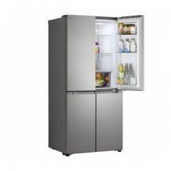 LG GMBS30SDPY Ψυγείο Ντουλάπα 451lt Full No Frost Υ186xΠ83.5xΒ69.6cm Inox