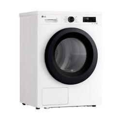 LG RHX1008NWB Στεγνωτήριο Ρούχων 9kg με Αντλία Θερμότητας,LG ThinQ™ με Wi-Fi ,Quick 40',Dual Inverter Compressor & EcoHybrid
