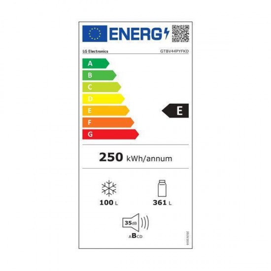 LG GTBV44PYFKD Ψυγείο Δίπορτο 461lt Total NoFrost, (Multi-Flow),Υ184.5xΠ70xΒ75.2cm Prime Silver,(Wi-Fi),Inverter Compressor , Door Cooling ™, Smart Diagnosis / NFC LG GTBV44PYFKD Ψυγείο Δίπορτο 461lt Total NoFrost, (Multi-Flow),Υ184.5xΠ70xΒ75.2cm Prime Silver,(Wi-Fi),Inverter Compressor , Door Cooling ™, Smart Diagnosis / NFC