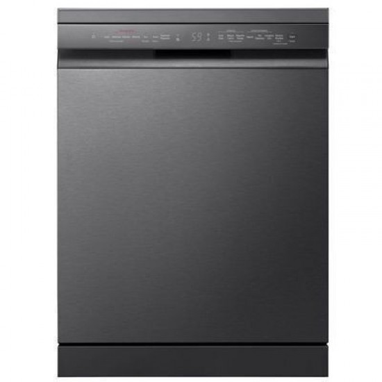 LG DF365FMS Πλυντήριο Πιάτων για 14 Σερβίτσια 60cm με Wi-Fi Μαύρο,TrueSteam και QuadWash. LG DF365FMS Πλυντήριο Πιάτων για 14 Σερβίτσια 60cm με Wi-Fi Μαύρο,TrueSteam και QuadWash.