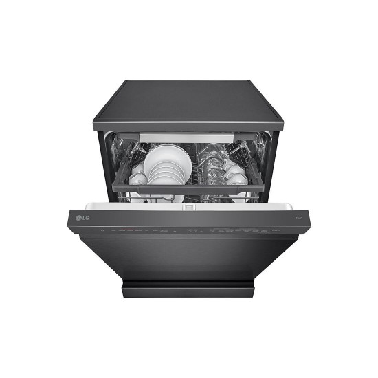 LG DF365FMS Πλυντήριο Πιάτων για 14 Σερβίτσια 60cm με Wi-Fi Μαύρο,TrueSteam και QuadWash. LG DF365FMS Πλυντήριο Πιάτων για 14 Σερβίτσια 60cm με Wi-Fi Μαύρο,TrueSteam και QuadWash.