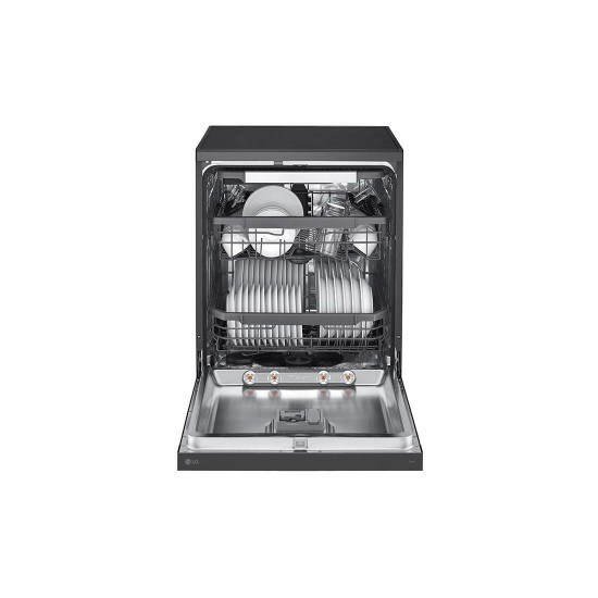LG DF365FMS Πλυντήριο Πιάτων για 14 Σερβίτσια 60cm με Wi-Fi Μαύρο,TrueSteam και QuadWash. LG DF365FMS Πλυντήριο Πιάτων για 14 Σερβίτσια 60cm με Wi-Fi Μαύρο,TrueSteam και QuadWash.