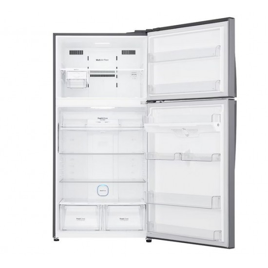LG GTB916PZHED Ψυγείο Δίπορτο 592lt NoFrost Υ184xΠ86xΒ73cm Inox,LinearCooling™,Wi-Fi