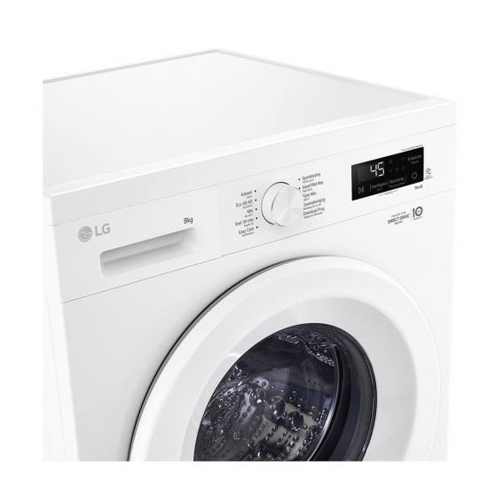 LG F4X1008NWH Πλυντήριο Ρούχων 8kg με Ατμό 1400 Στροφών ,Τεχνολογία Ατμού,WiFi LG F4X1008NWH Πλυντήριο Ρούχων 8kg με Ατμό 1400 Στροφών ,Τεχνολογία Ατμού,WiFi