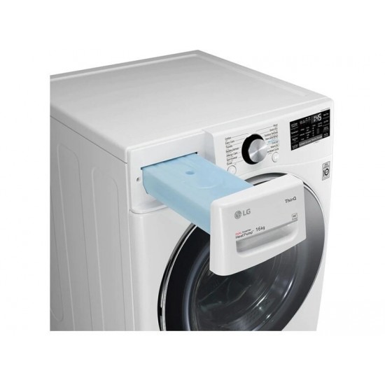 LG RH16U8AVCW Στεγνωτήριο 16kg A+++DUAL Inverter Heat Pump™,Wifi,Allergy Care ,Αντλία Θερμοτητος Hybrid (Υβριδικό) LG RH16U8AVCW Στεγνωτήριο 16kg A+++DUAL Inverter Heat Pump™,Wifi,Allergy Care ,Αντλία Θερμοτητος Hybrid (Υβριδικό)
