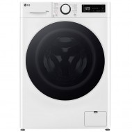 LG D4R5009TSWW Πλυντήριο-Στεγνωτήριο Ρούχων 9kg/6kg  Ατμού (Μ) 1400 Στροφές