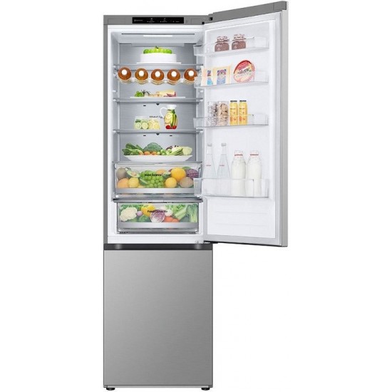 LG GBV5240DPY Ψυγειοκαταψύκτης,387λ,Smart Inverter Compressor ,FRESH Converter ,Χρώμα  ΑΣΗΜΙ
