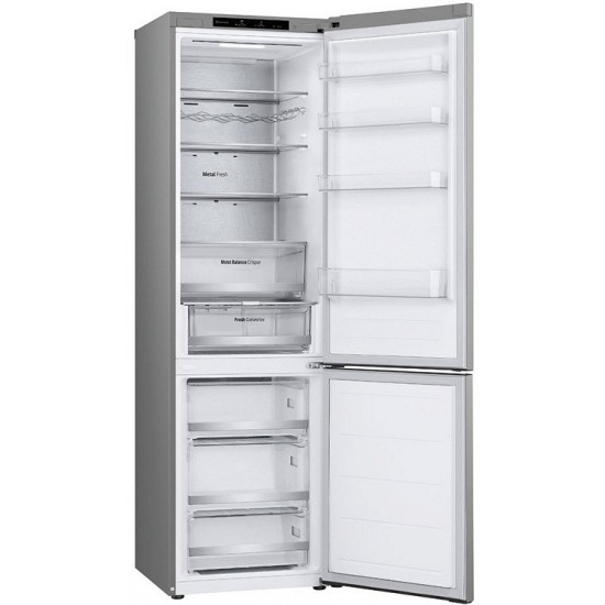 LG GBV5240DPY Ψυγειοκαταψύκτης,387λ,Smart Inverter Compressor ,FRESH Converter ,Χρώμα  ΑΣΗΜΙ