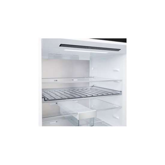 LG GBBW726CEV Ψυγειοκαταψύκτης 465lt ΑΝΘΡΑΚΙ Full No Frost Υ203xΠ69.7xΒ70.4cm ,Smart Inverter  ,Multi Air Flow, DoorCooling+ThinQ (Wi-Fi)