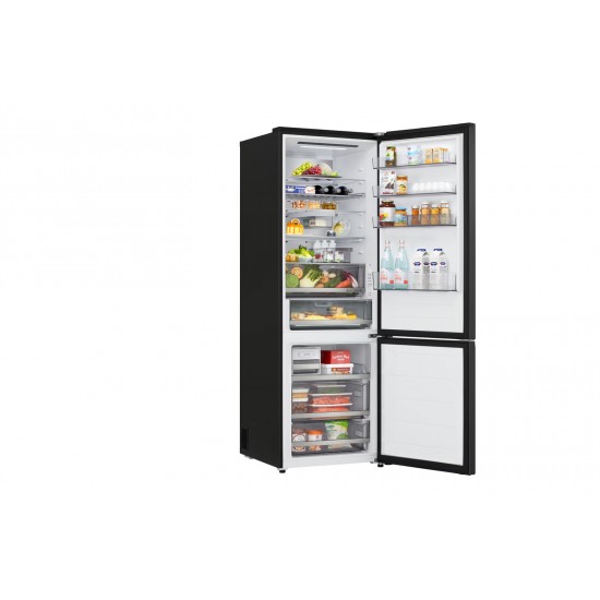LG GBBW726CEV Ψυγειοκαταψύκτης 465lt ΑΝΘΡΑΚΙ Full No Frost Υ203xΠ69.7xΒ70.4cm ,Smart Inverter  ,Multi Air Flow, DoorCooling+ThinQ (Wi-Fi)