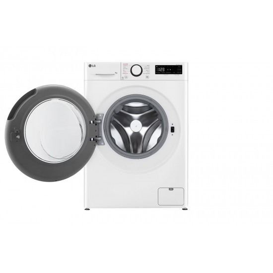 LG F4R3009NSWW Πλυντήριο ρούχων ατμού 9kg ,1.400rpm,Inverter Direct Drive,AI DD™