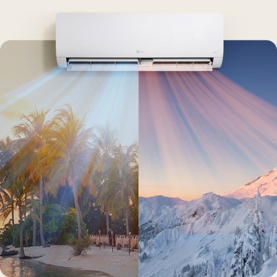 LG WZ24AWN/WZ24AWU , Inverter 24000 BTU A++/A++,,DUALCOOL PRO • R-32 • Wi-Fi Standard • Fast Cooling & Heating • 3D Ροή αέρα