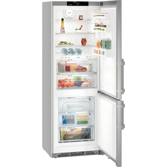 Liebherr Cnef 5735 Ψυγειοκαταψύκτης 411lt No Frost Υ201xΠ70xΒ66.5cm Inox Liebherr Cnef 5735 Ψυγειοκαταψύκτης 411lt No Frost Υ201xΠ70xΒ66.5cm Inox