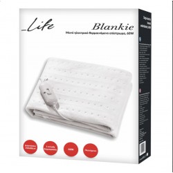 Life UBL-001Ηλεκτρικό Επίστρωμα Μονό 150x80cm, 60W, 3 Επίπεδα θερμοκρασίας Life UBL-001Ηλεκτρικό Επίστρωμα Μονό 150x80cm, 60W, 3 Επίπεδα θερμοκρασίας