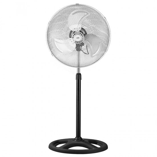 Life Grecale FS-300 Ανεμιστήρας Δαπέδου Ορθοστάτης 45cm 50W με Tηλεχειριστήριο