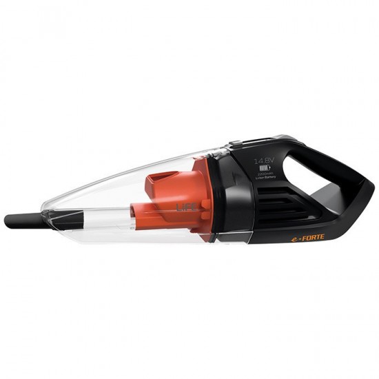 Life e-FORTE, wet & dry ,Επαναφορτιζόμενο Σκουπάκι Χειρός 14.8V Μαύρο Life e-FORTE, wet & dry ,Επαναφορτιζόμενο Σκουπάκι Χειρός 14.8V Μαύρο