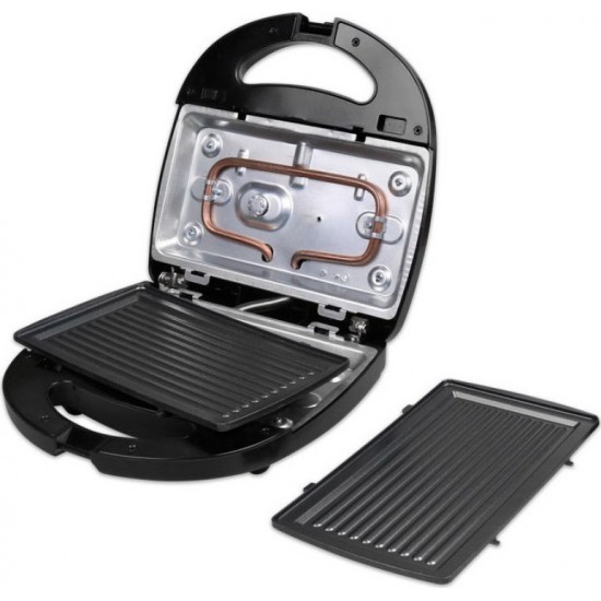 Life Royal Τοστιέρα για 2 Τοστ 750W Inox Life Royal Τοστιέρα για 2 Τοστ 750W Inox