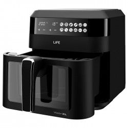 Life Vision XL Φριτέζα Αέρος με Αποσπώμενο Κάδο 6.3lt Μαύρη  Life Vision XL Φριτέζα Αέρος με Αποσπώμενο Κάδο 6.3lt Μαύρη