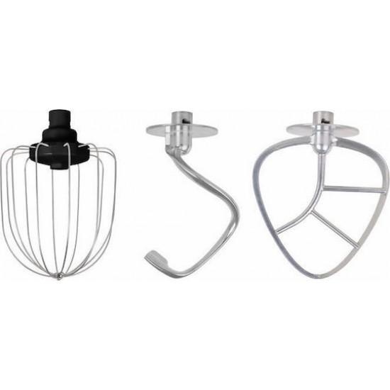 LIFE Sous Chef Μαύρο Κουζινομηχανή ,Iσχυρό μοτέρ 1200W,καδος 5λ, 6 ταχυτήτων και παλμικής λειτουργίας LIFE Sous Chef Μαύρο Κουζινομηχανή ,Iσχυρό μοτέρ 1200W,καδος 5λ, 6 ταχυτήτων και παλμικής λειτουργίας