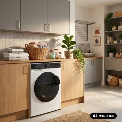 Morris WIW-11216BA2 Thea Series Πλυντήριο 12kg με Ατμό (Μ) ,Pet Hair Removal ,1400 Στροφών ,BLDC Inverter Μοτέρ,Α-20%