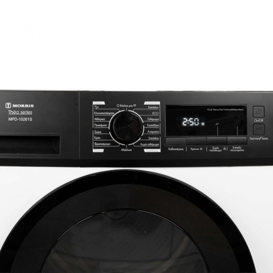 Morris MPD-10261S Thea Series Στεγνωτήριο 10kg D με Αντλία Θερμότητας(M) 16 Προγράμματα ,Anti-Wrinkle Morris MPD-10261S Thea Series Στεγνωτήριο 10kg D με Αντλία Θερμότητας(M) 16 Προγράμματα ,Anti-Wrinkle