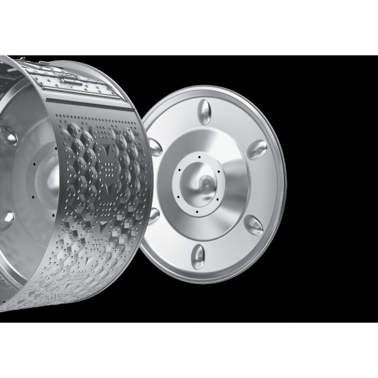 Midea MF100T80B/W , 8kg ,ατμου,1300 Στροφών ,15 Προγράμματα & 13 Λειτουργίες Μοτέρ Inverter BLDC με 10 χρόνια εγγύηση