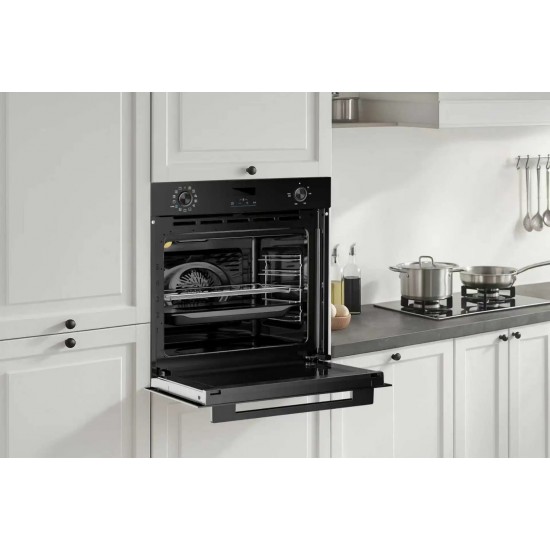 Midea MBO7NM30D0-BK ,(Lt)72, ΤεχνολογίαForced cooling system, Λειτουργίες Φούρνου (13), Τηλεσκοπικός Βραχίονας