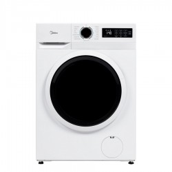 Midea MF110W90BA10W-GR Πλυντήριο Ρούχων 9kg,ατμου, 1400 Στροφών,Health Guard)