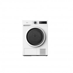 Midea MD110H80D/W-GR,Στεγνωτήριο Ρούχων ,8 κιλα,,15 + 6 Λειτουργίες,,Α++,Μοτέρ Universal,(Ηealth Guard)