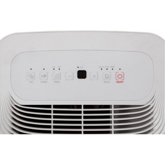 Midea MDDF-16DEN7-QA3 Αφυγραντήρας 16lt/24ωρο,280W, Αυτοδιάγνωση & Αυτοπροστασία,λειτουργία στεγνώματος ρούχων