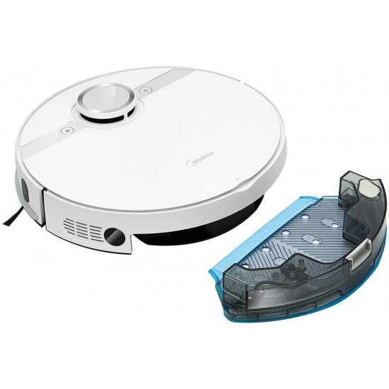 Midea M7 White Σκούπα Ρομπότ για Σκούπισμα & Σφουγγάρισμα με Χαρτογράφηση και Wi-Fi