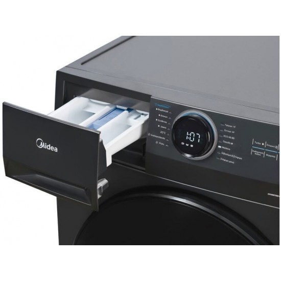 Midea MF200W80WB/T-GR Πλυντήριο 8kg 1400 Στροφών,BLDC Inverter Quattro Μοτέρ, γρήγορης πλύσης 15΄& 45΄, Λειτουργία Turbo ,WiFi Midea MF200W80WB/T-GR Πλυντήριο 8kg 1400 Στροφών,BLDC Inverter Quattro Μοτέρ, γρήγορης πλύσης 15΄& 45΄, Λειτουργία Turbo ,WiFi