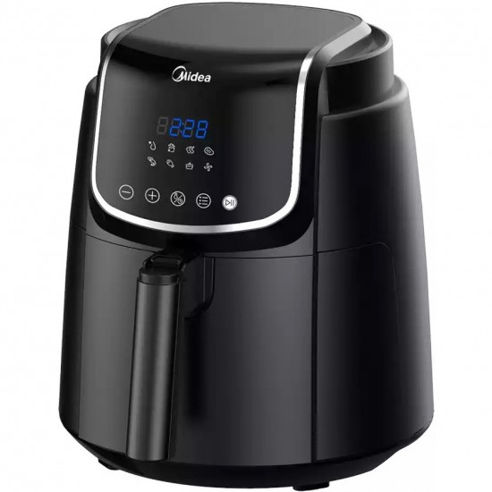 Midea MF-CN40D2,Φριτέζα Αέρος με Αποσπώμενο Κάδο 4.7lt Μαύρη ,1500W,Τεχνολογία θερμού αέρα Dual Cyclone Midea MF-CN40D2,Φριτέζα Αέρος με Αποσπώμενο Κάδο 4.7lt Μαύρη ,1500W,Τεχνολογία θερμού αέρα Dual Cyclone