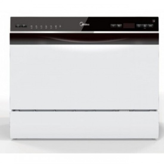 Midea MTD55S400W Πλυντήριο Πιάτων ,ΛΕΥΚΟ ,6 σερβίτσια,7+ προγρ. (Auto/Intensive/ 90΄/Eco/Rapid/Self Clean/Cloud Wash),Σύνδεση WiFi με το App MSmartHome Midea MTD55S400W Πλυντήριο Πιάτων ,ΛΕΥΚΟ ,6 σερβίτσια,7+ προγρ. (Auto/Intensive/ 90΄/Eco/Rapid/Self Clean/Cloud Wash),Σύνδεση WiFi με το App MSmartHome