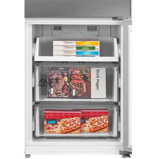 Midea MDRB600MME46 Ψυγειοκαταψύκτης 443lt ,Space Maste,total NoFrost Υψ201xΠλ59.5xΒ67εκ. ΙΝΟΧ ,Συμπιεστής Inverter / 10 Xρόνια Εγγύηση