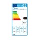 Midea MCVP606 Απορροφητήρας Καμινάδα-Τζάκι 60cm Inox,Ογκος αέρα (m3/h) : 630,
