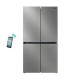 Midea MDRM923CIE46M Ψυγείο Ντουλάπα 706lt Full No Frost Υ177.5xΠ90.8xΒ73.6cm ΙΝΟΧ,Τotal No Frost Συμπιεστής Quattro Ιnverter ,Multi Air Flow,,WiFi-Smart Home παραγωγή πάγου με εσωτερικό δοχείοe