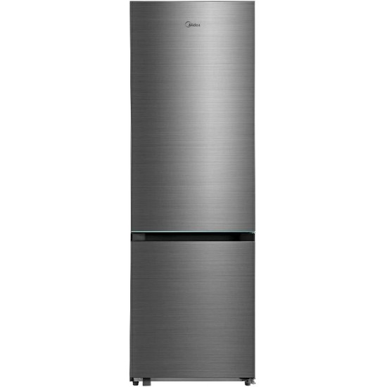 Midea MDRB457FGE46 Inox, 330 Λίτρα,SPACE MASTER,No Frost Multi Air Flow,,υψ186 x πλ59,5 x β57,1 εκ.