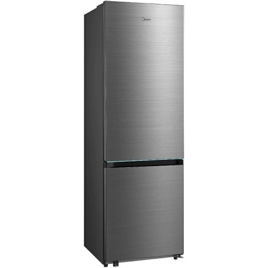 Midea MDRB457FGE46 Inox, 330 Λίτρα,SPACE MASTER,No Frost Multi Air Flow,,υψ186 x πλ59,5 x β57,1 εκ.