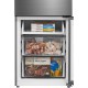 Midea MDRB457FGE46 Inox, 330 Λίτρα,SPACE MASTER,No Frost Multi Air Flow,,υψ186 x πλ59,5 x β57,1 εκ.